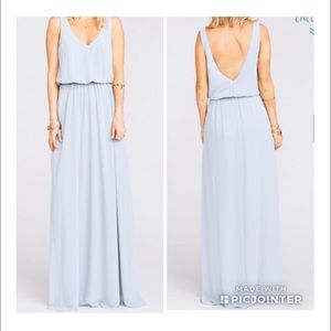 Kendall Steel blue Show me your Mumu dress